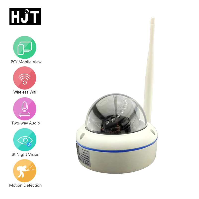 

AUDIO HI3516C wifi ip camera 1080P IR-Cut dome security camera wireless cctv wifi with FTP freeshipping
