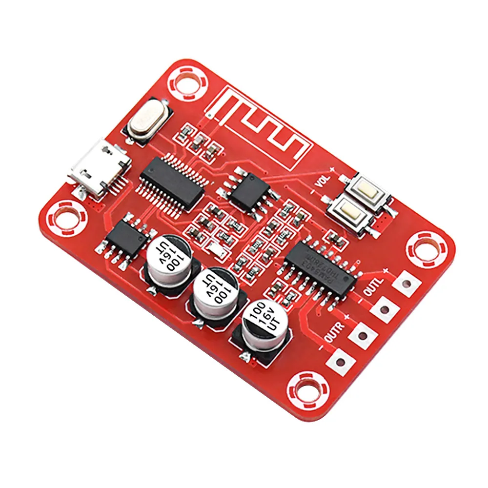 AIYIMA 2*5 Вт Bluetooth усилитель аудиоплата стерео декодер 4 2 ресивер без потери качества