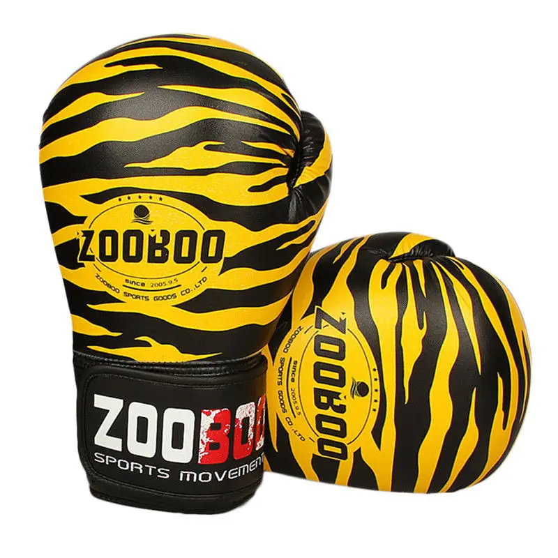 Новинка 2018 мужские и женские перчатки Zooboo для тренировок MMA Muay Thai дышащие