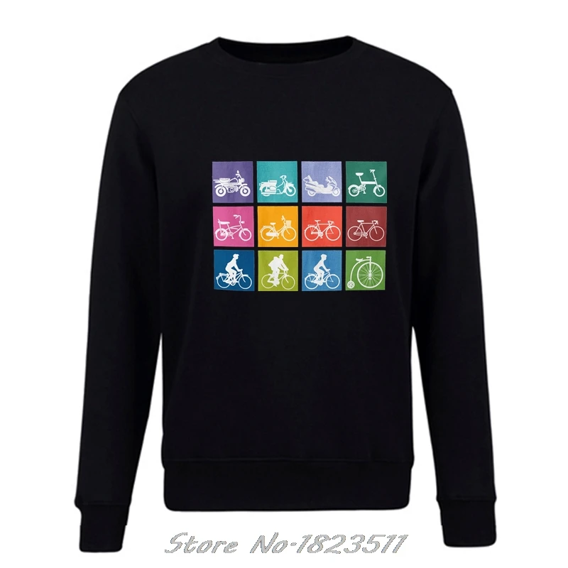 

Funny Two Wheels Evolution Sweatshirt Men Biker Motorbike Cycle Hoodie Men Fleece pullover Hip Hop Jacket Tops