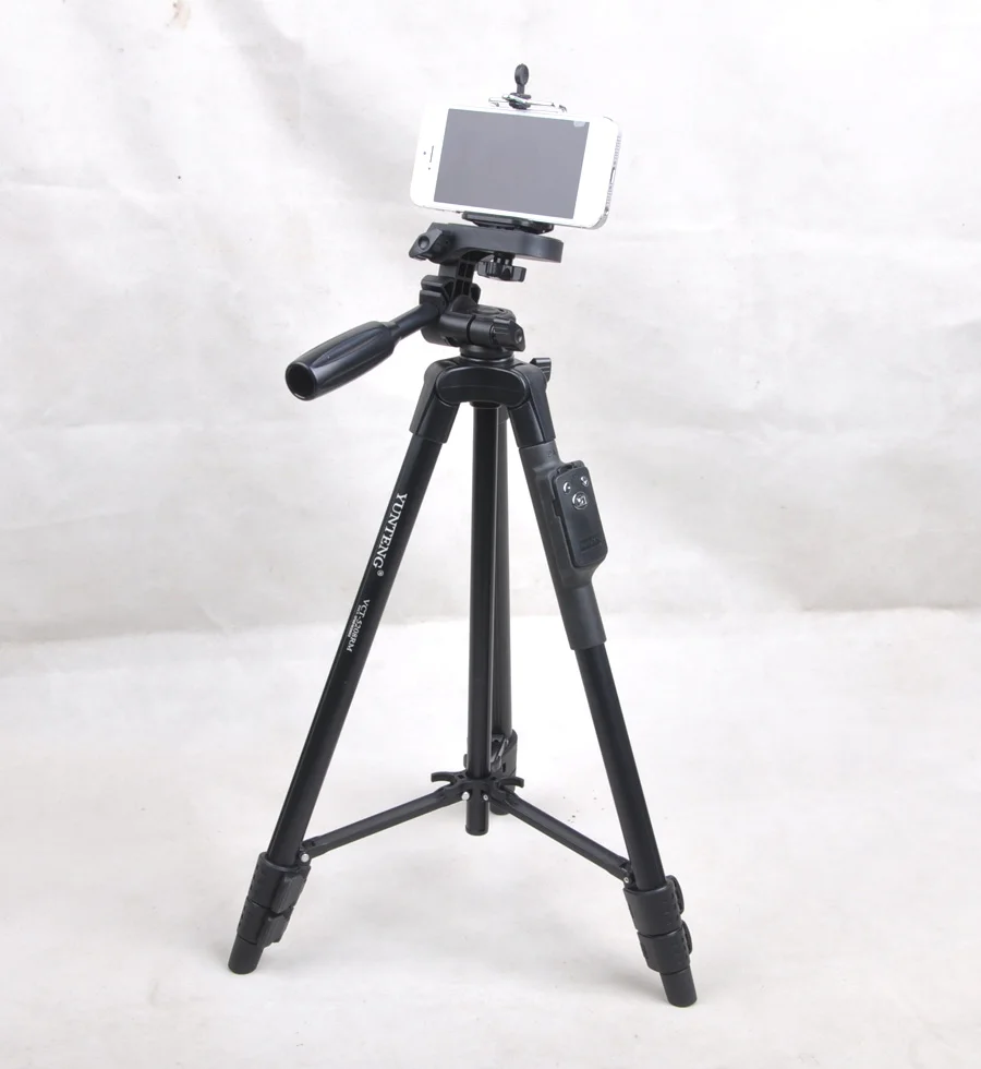 Pro Tripod Self portrait Monopod Phone Bluetooth Remote Control Pole