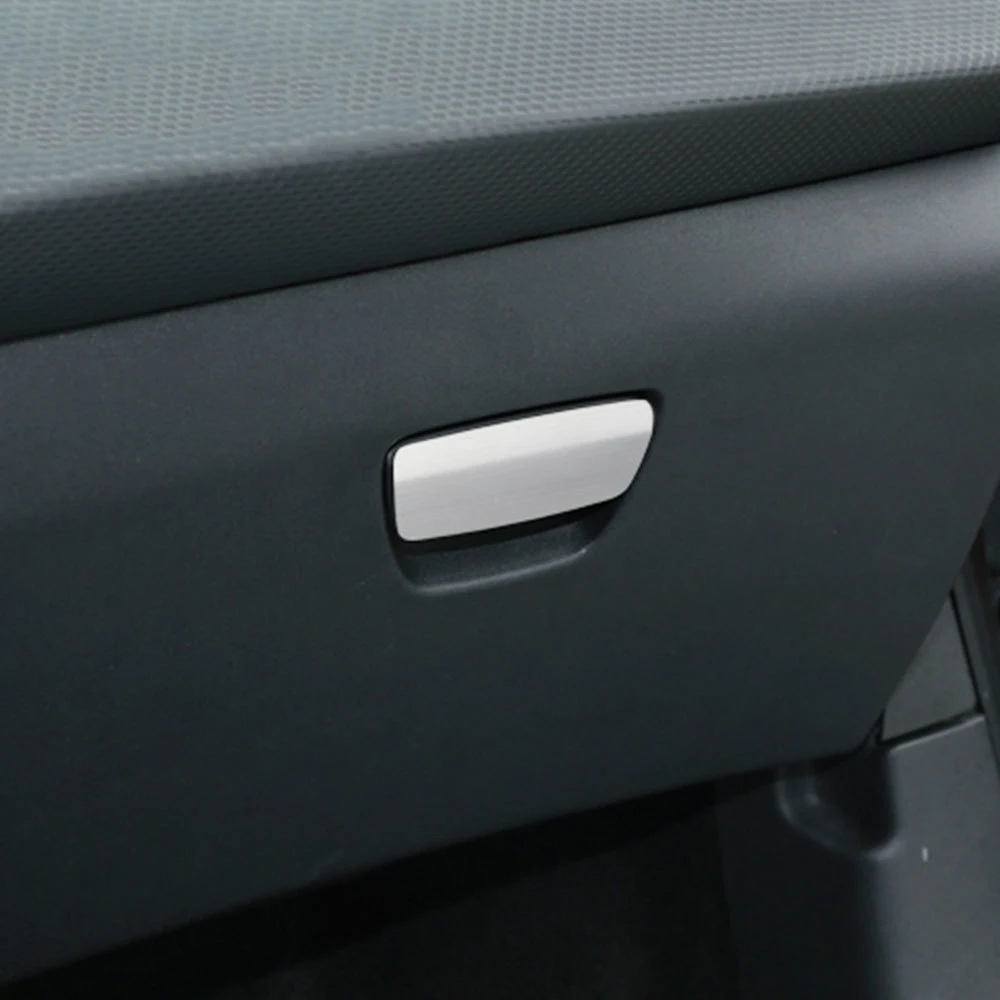 Нержавеющая сталь автомобиля ручка ящика для хранения Защитная крышка наклейки для peugeot 2008 аксессуары
