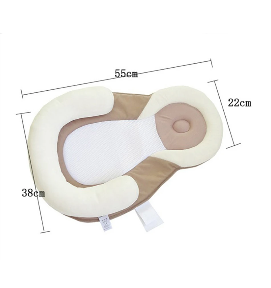 Детская подушка для новорожденного младенца матрас детская подушка для сна позиционная площадка предотвращает плоскую форму головы против скатывания подушки