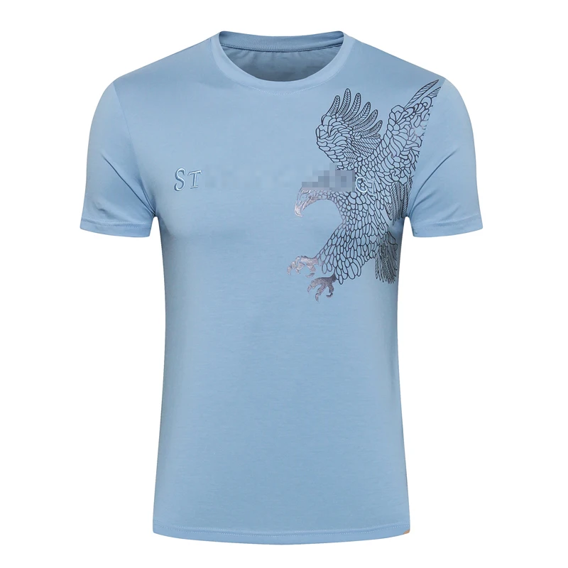 

BILLIONAIRE T shirt men Mercerized cotton 2019 summer new fashion geometry pattern high quality fitness clothing free shipping