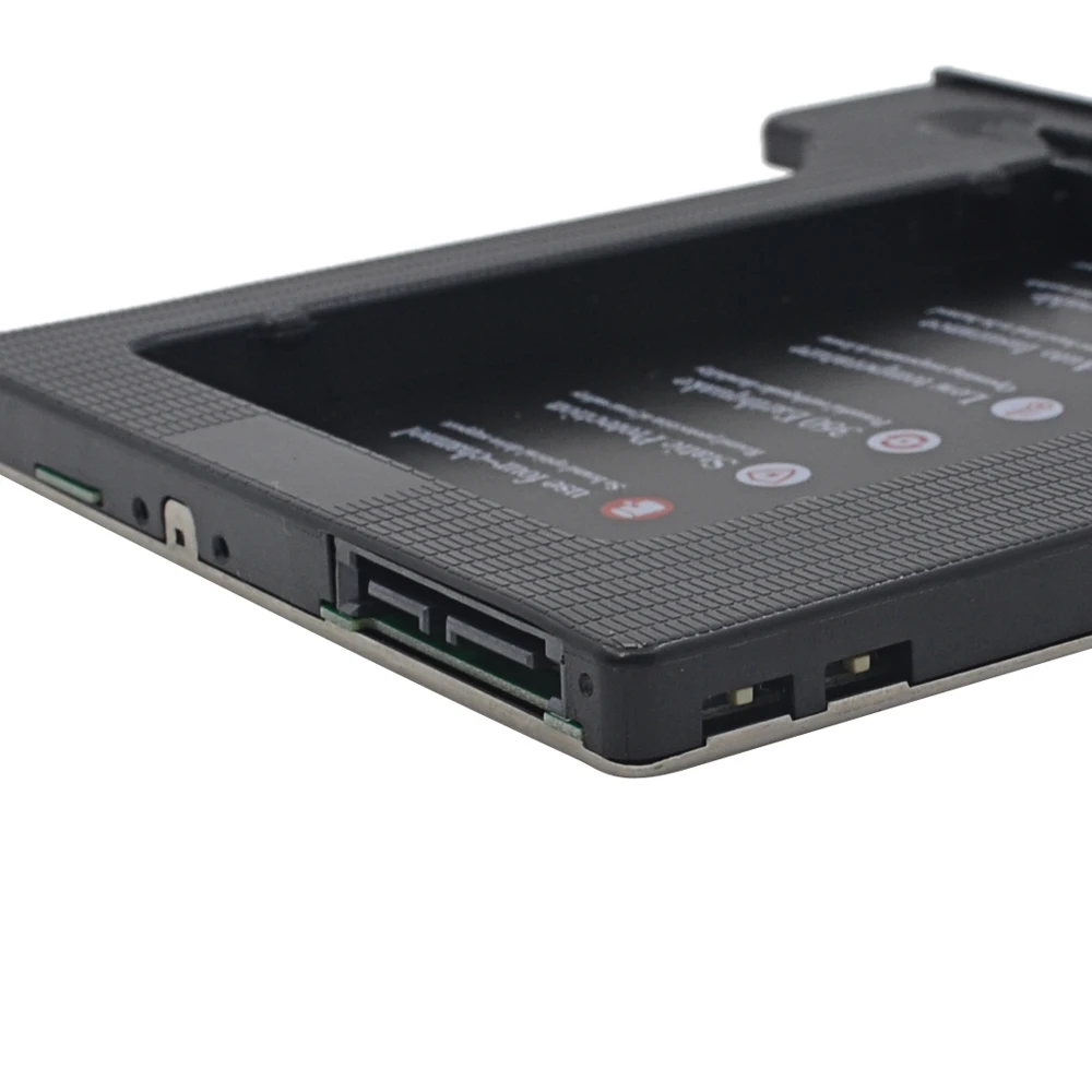 Новинка 2016 универсальный адаптер Optibay 2nd HDD Caddy 9 5 мм SATA3.0 для 2 дюймового SSD CD DVD