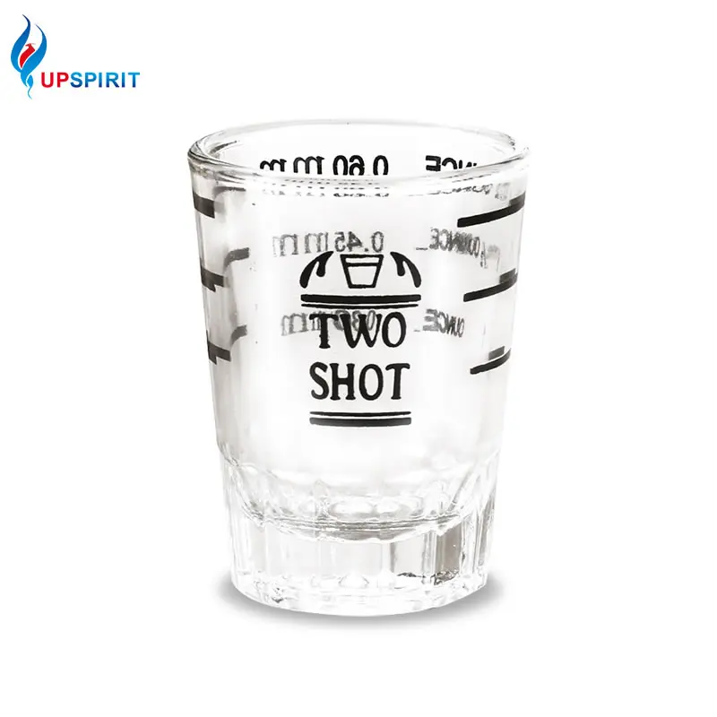 Upspirit Shot glass с измерением для коктейльного вино шейкер для коктейлей питьевое стекло es бар аксессуары кухня и обеденный стакан