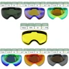 LOCLE Double Layers UV400 Anti-fog Ski Goggles Lens Brightening Lens For Weak Light Applicable to GOG-201/S-3100 (Only Lens) 6