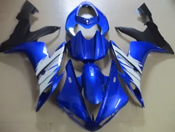 

Motorcycle Fairing kit for YAMAHA YZFR1 04 05 06 YZF R1 YZF1000 2004 2005 2006 ABS Blue white black Fairings set+gifts YB40