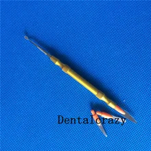 1 шт. Золотой протез керамический фарфор скульптурный нож-шпатель стоматологический инструмент