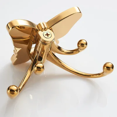 

Creative Wall Hanger Gold/Silver Butterfly Model Hook Wall Decoration Hanger Suction Cup Living Room Bedroom Coat Key Hooks