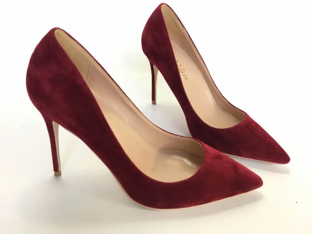 Keshangjia/женские туфли-лодочки; женские туфли с острым носком на высоком каблуке; коллекция года; модные туфли из органической кожи на каблуке; женские красные туфли-лодочки