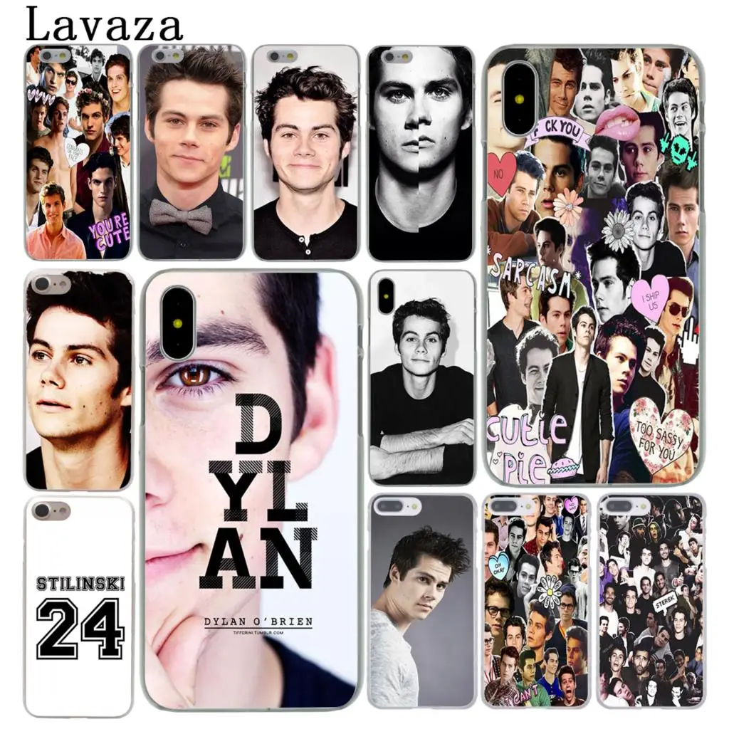 Lavaza Dylan O Brien Teen Wolf Hard Cover Case for Apple iPhone X XS Max