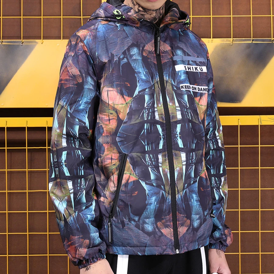 Graffiti Zip Up Jacket Men Hip Hop Spring Summer Streetwear Mens jackets Alien Windbreaker Punk Rave Clothes Men Fashions J5020 Graffiti Zip Up Jacket Men Hip Hop Spring Summer Streetwear Mens jackets Alien Windbreaker Punk Rave Clothes Men Fashions J5020