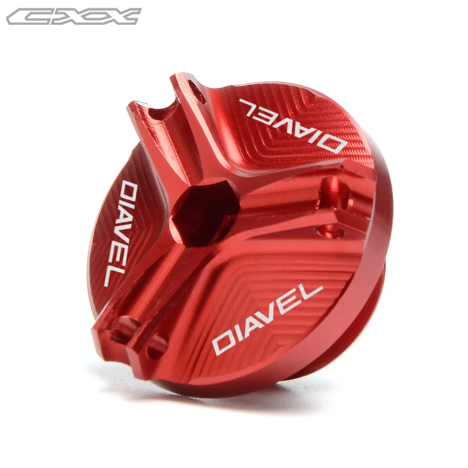 

motorcycle CNC engine Oil Filler Cap Plug For DUCATI Diavel Diavel AMG/Carbon/Strada XDIAVEL S 2012 2013 2014 2015 2016 2017