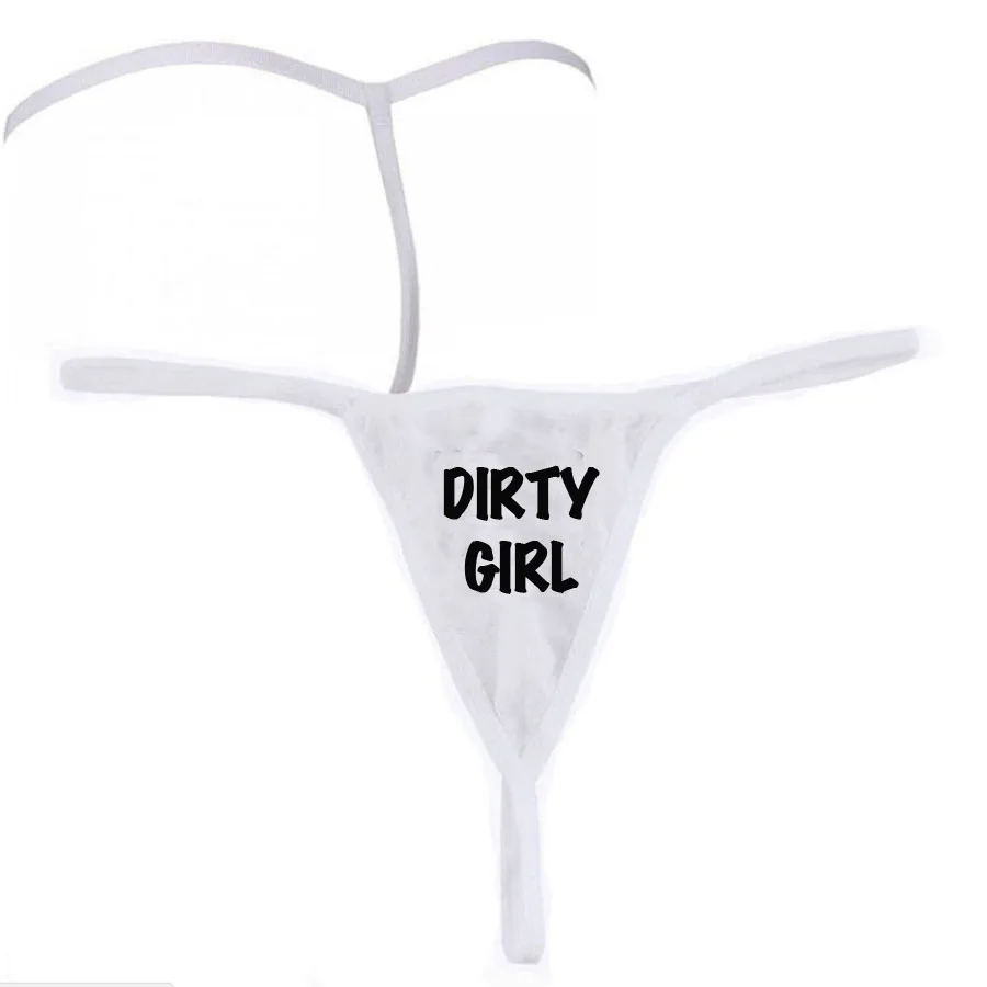 Сексуальная пиковая королева стринги бразильский комплект бикини бюстгальтер vixen slut bbc hotwife свингер девочка грязная девушка DADDY'S GIRL P003 - Цвет: DIRTY GIRL