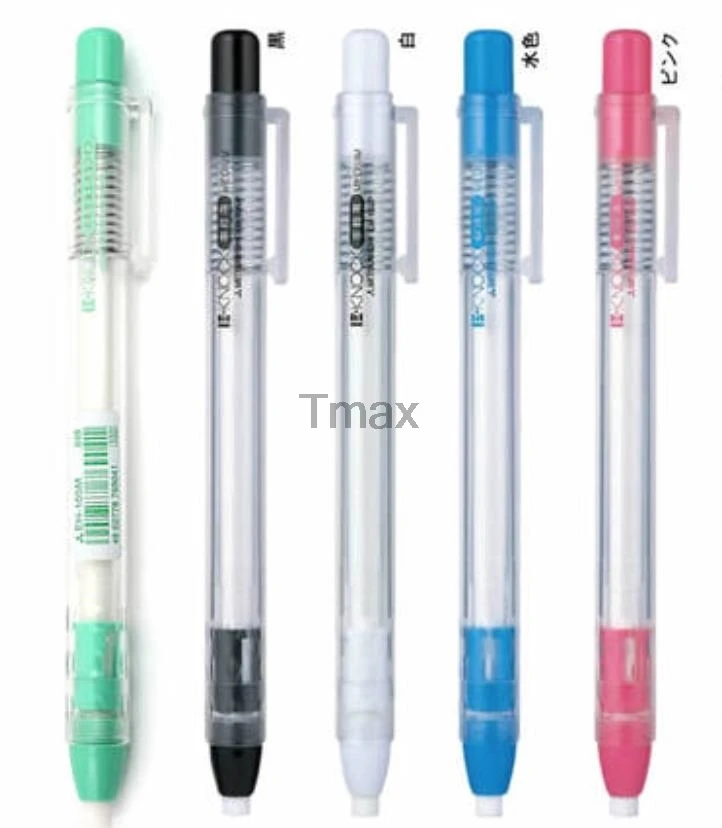 4 Pieces Mitsubishi Uni EH 105P Pencil Erase Push Eraser Correction