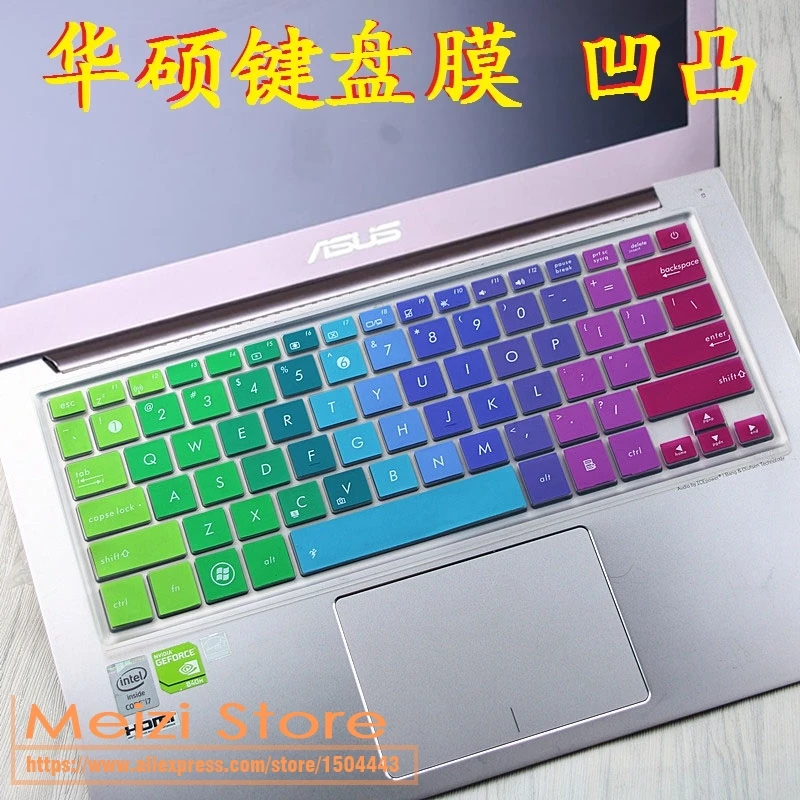 

14 inch Laptop Keyboard Cover Protector for Asus ZENBOOK U4000UQ UX410 UX410UQ UX410UA 2016 UX430Uq Zenbook3V
