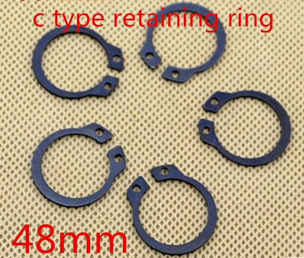 25pcs/lot m48 48mm C type snap ring ,C type retaining clip ring washer