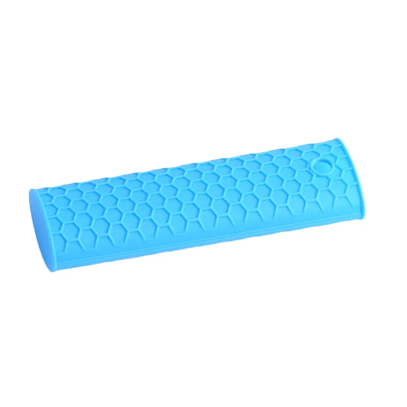 Aomily Silicone Heat Resistant Pot Handle Cover Gloves Clips Insulation Non Stick Anti-slip Bowel Holder Cooking Baking Mitts silicone oven mitts kitchen gloves silicone oven gloves silicone pan handle cover