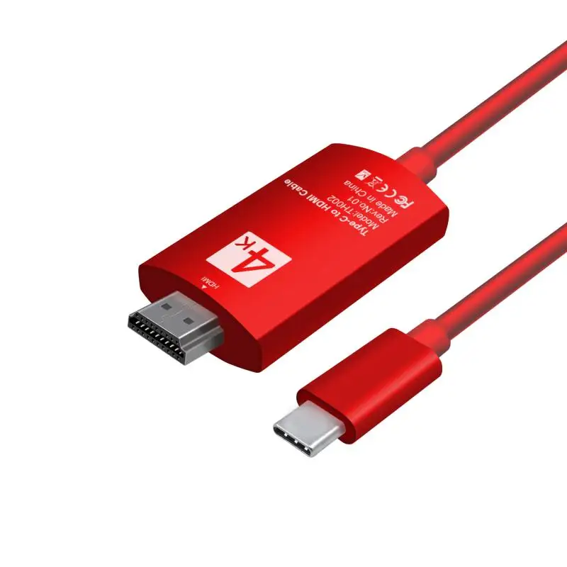 GREATLINK USB C HDMI Тип Кабеля C к HDMI Thunderbolt 3 для MacBook samsung Galaxy S9/S8 huawei Коврики 10 pro P20 USB-C кабель HDMI