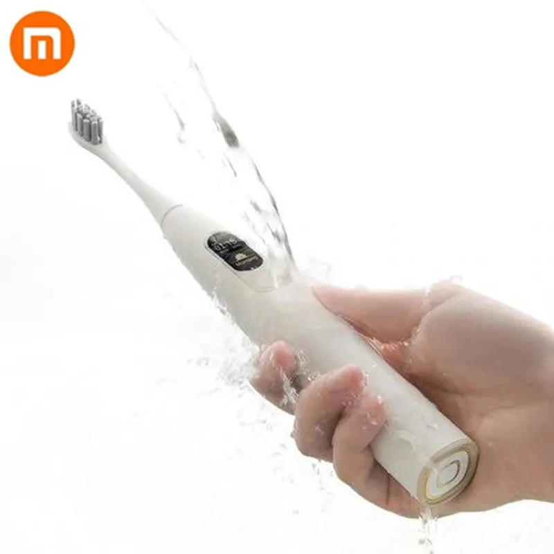 New Xiaomi Oclean X Smart Sonic Electric Toothbrush Color Screen Touch Whitening Oral Care English 