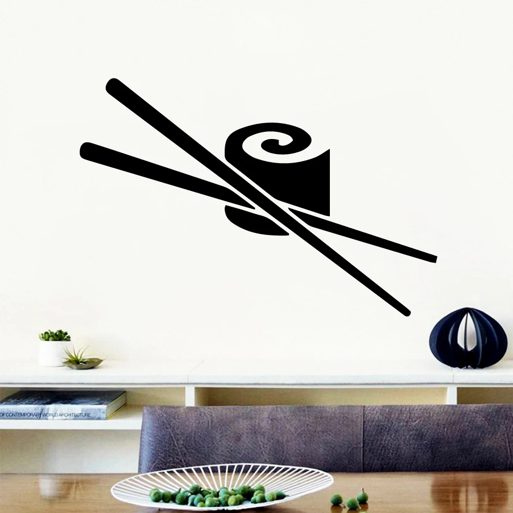 Fashion sushi Wall Sticker Home Decor Decoration Pvc Wall Decals Art Decals