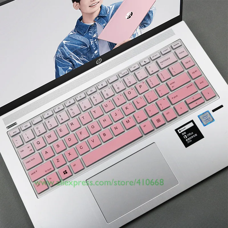Для hp Probook 440 G5 66 245 246 G6 840 820 G3 450 G4 EliteBook 1040 G3 14 дюймов Чехол для клавиатуры ноутбука протектор Кожаный силикон