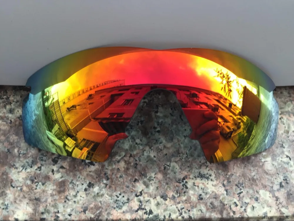Fire Red Polarized Replacement Lenses for M Frame Strike Sunglasses