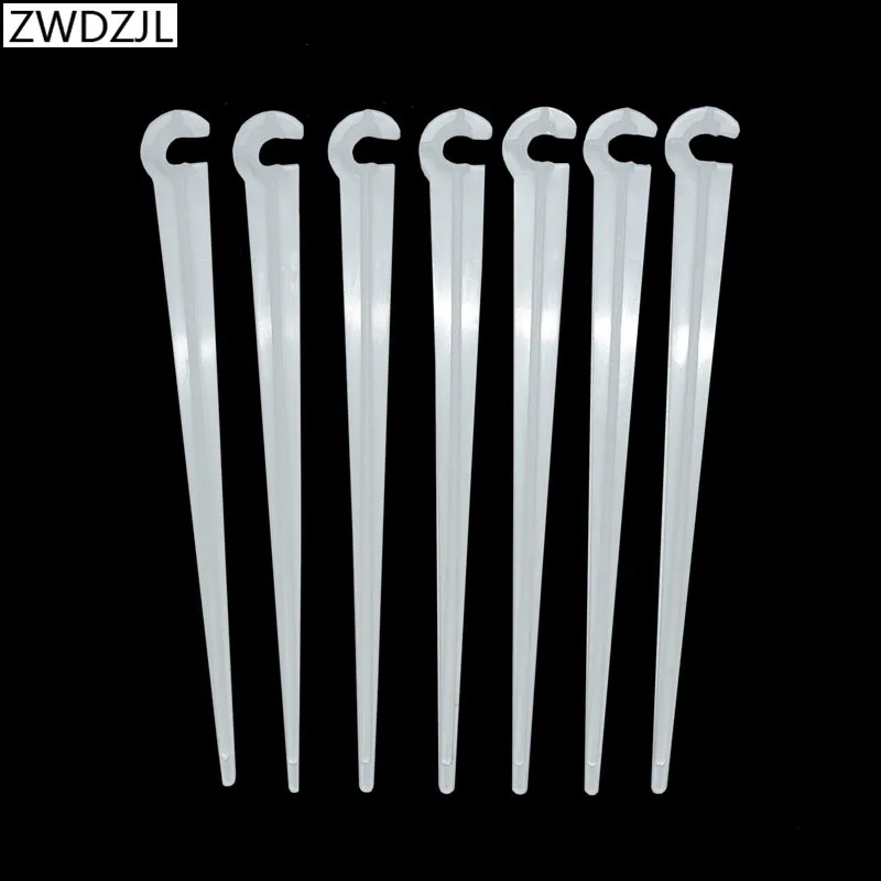 Drip irrigation 1/4 inch hose holder 4/7 nozzle holder Transparent