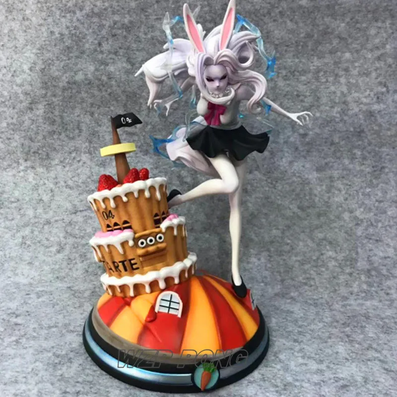 

33cm One Piece Cake Island Carrot Battle Form Statue PVC Full-length Action Figure Collectible Figurine Model Toys