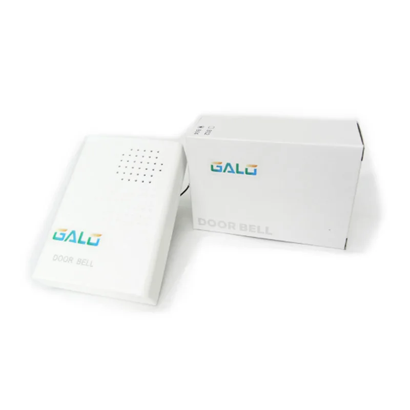 

Wired Door Bell Chime DC 12V Vocal Wired Doorbell Welcome Door Bell For Office Home Security Access Control System White
