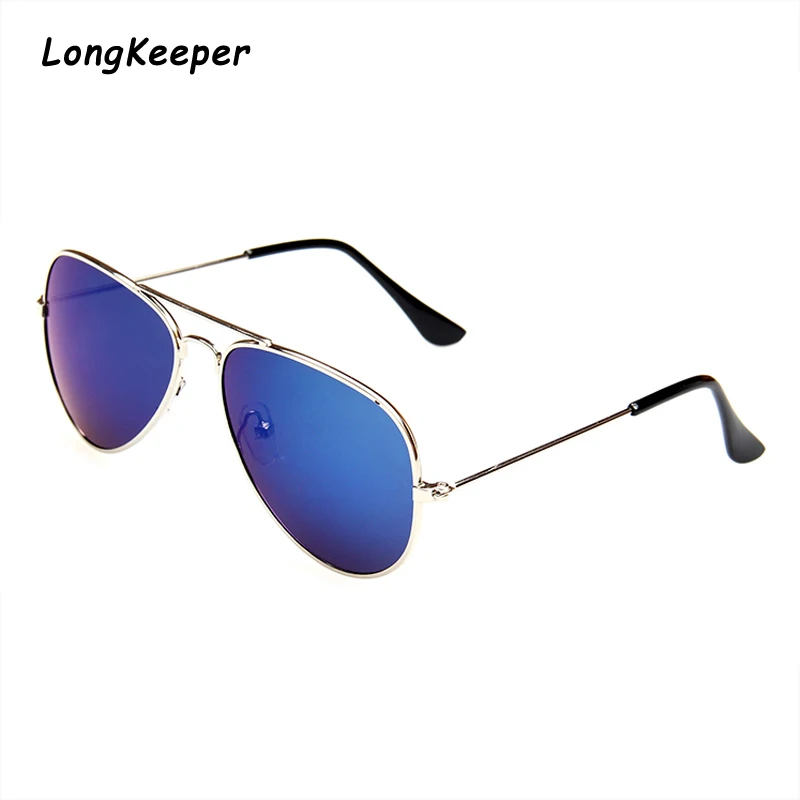 Kids Sunglasses Girls Piolt Style Children Sun Glasses For Boy Mirror Glasses Retor Metal Frame UV400 Sun Protection Oculos de