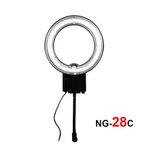 NG-28C DSLR Camera Photo Video Ring Light 10.5″Outer 7″Inner 28W 5400K Micro Ring Fluorescent Lamp Photography Lighting Daylight