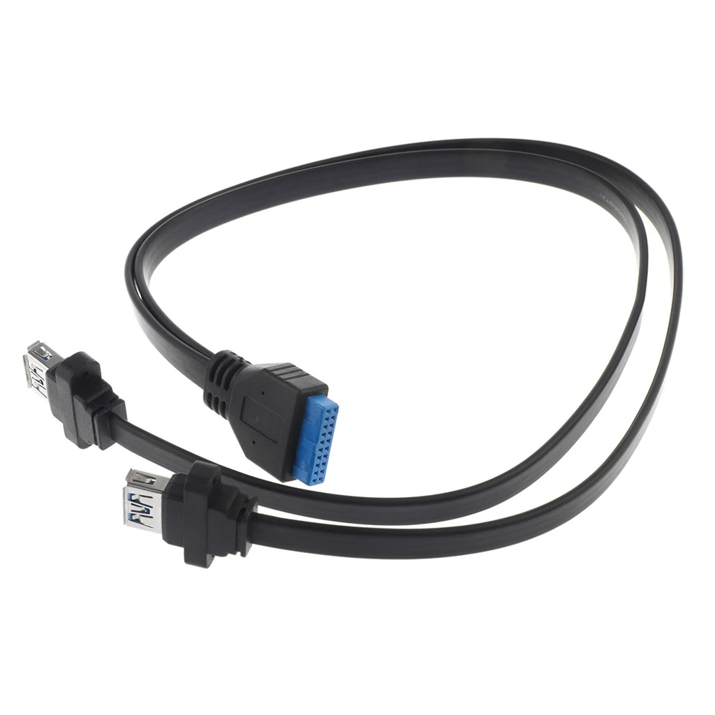 MagiDeal два порта USB 3 0 Женский Винт Панель Крепление к материнской плате 20 Pin