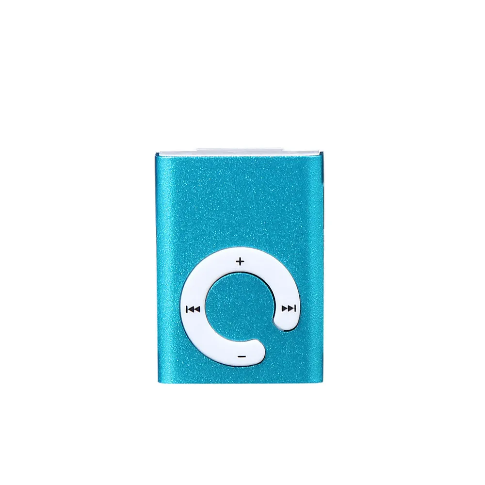 Мини металлический зажим USB MP3 плеер Поддержка микро SD TF карта Музыка медиа для воспроизведения музыки дропшиппинг Mar 12