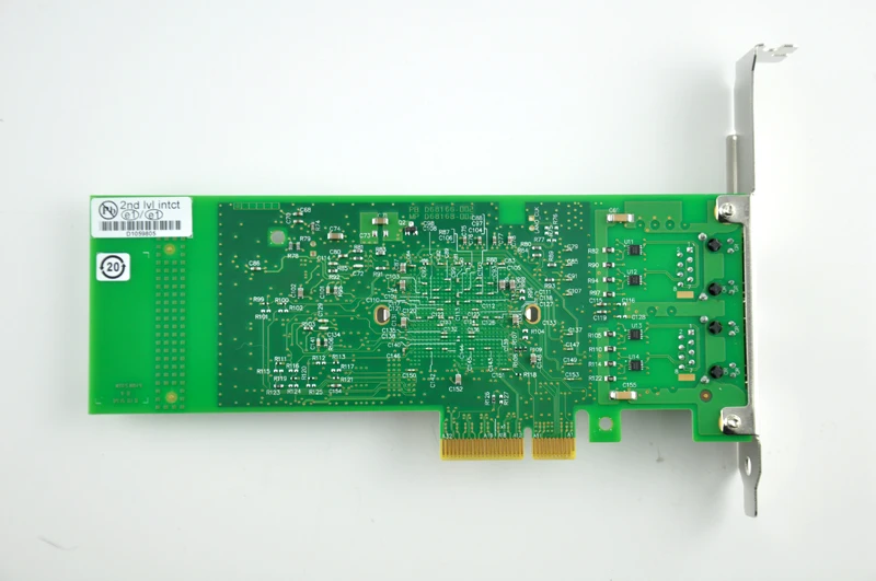 82576EB набор микросхем с двумя портами PCIe X4 гигабитный адаптер сервера E1G42ET 1