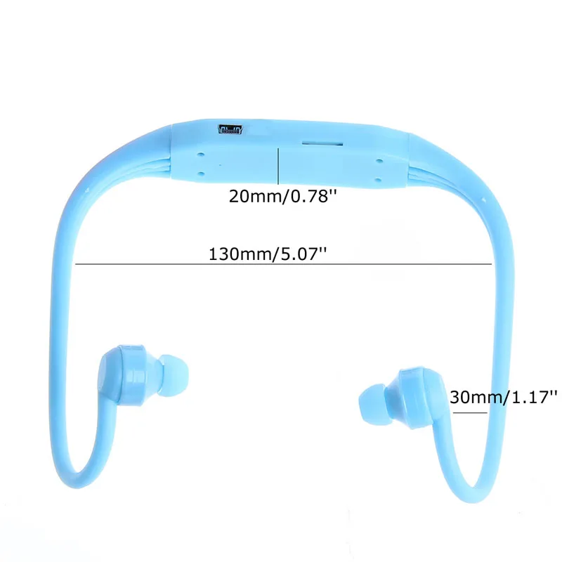 New Sports Running Ear Hook Headphone MP3 Player FM Headset Loop TF Card 32GB-L060 New hot
