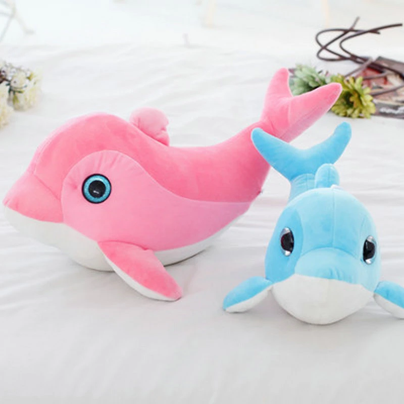 cuddly dolphin toy