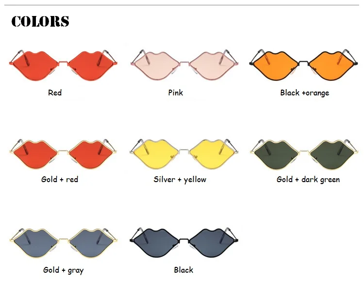 Small Lips Shape Sunglasses Women Brand Designer 2019 New Sexy Mouth Brand Designer Sun Glasses Red Herat Shades UV400 Small Lips Shape Sunglasses Women Brand Designer 2019 New Sexy Mouth Brand Designer Sun Glasses Red Herat Shades UV400