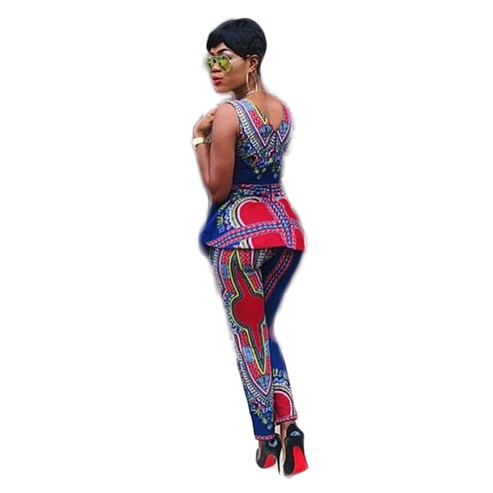Buy Women Jumpsuits Bodycon Overalls African Pants