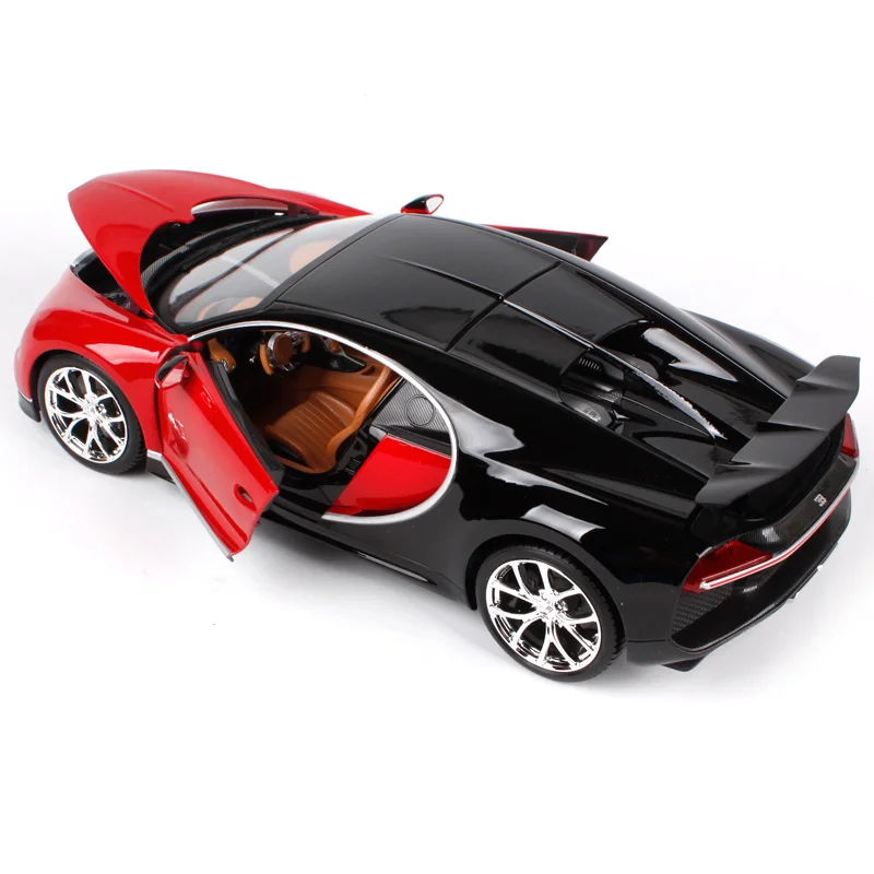 Bburago 1:18 2017 Bugatti Chiron 42 секунд спортивный автомобиль литья под давлением модели