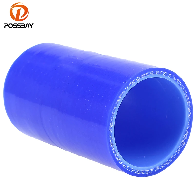 

POSSBAY 38/51/57/60/63/70/76/80/83mm 1.5''- 3'' Air Fillter Intake Pipe Straight Constant Diamete Silicone Hose Reducer Tube