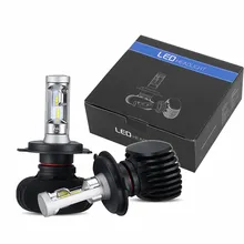 S1 Led H1 H3 9012 9003 H4 9005 9006 9008 H13 H7 H8 H9 880 881 H11 Ledออโต้คาร์ไฟหน้า50วัตต์6500พันรถยนต์หลอดไฟCSP 2ชิ้น/ล็อต