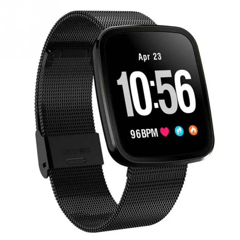 

Men Watches V6 Smart 1.3" Heart Rate Monitor Fashion Colorful Screen Waterproof Bracelet Watches relogio masculino