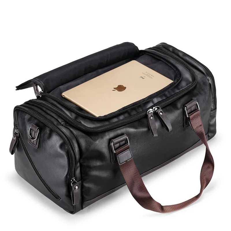 

New hot fashion sports luggage bag men's handbag travel large capacity bag