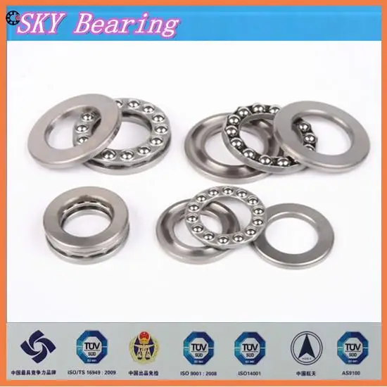 10pcs Non standard thrust ball bearings F3 6M(3*6*2.8 mm )Plane thrust