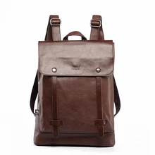 Tres cajas 2017 Caliente! mujeres de la manera mochila masculina mochila de viaje de la escuela mochilas mochila para hombre de negocios de cuero bolsa de ordenador portátil grande LI-1597