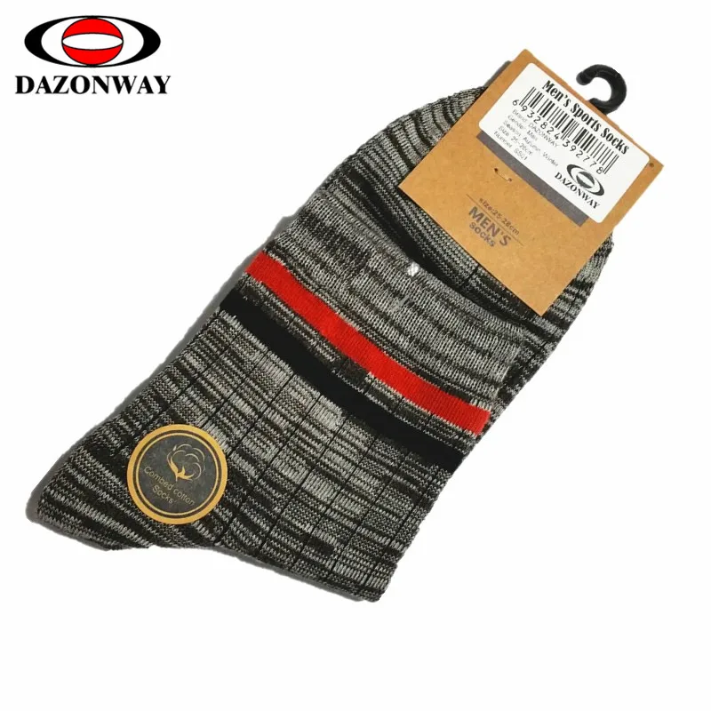 

DAZONWAY Men Sports Low Tube Socks 80% Cotton, 15% Polyester, 5% Spandex Male Cycling Fishing Camping Hiking Spring Autumn Socks