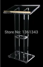 Clear acrylic   podium/Simple transparent acrylic lectern podium/.acrylic podium pulpit lectern.acrylic podium