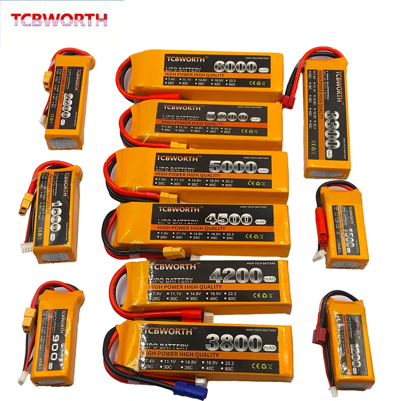 TCBWORTH power 3S 11,1 V 6000mAh 40C Max 80C 3S RC LiPo батарея для РУ самолет квадротор вертолет Дрон 11,1 V 3S Li-Po батарея